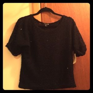Forever 21 Sequin Knit Top NWT